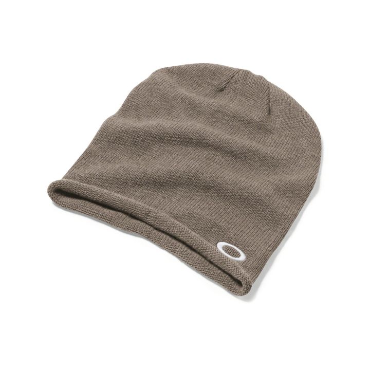 OAKLEY FREE FALL BEANIE – ZWART MET WIT STIKSEL –