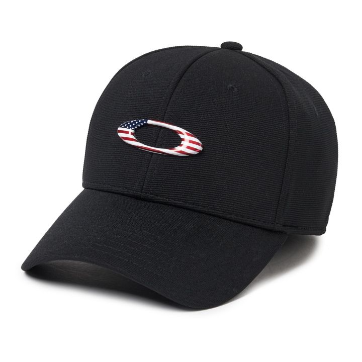 Oakley Tincan Cap – Black/American Flag