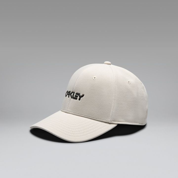 Oakley 6 Panel Stretch Metallic Hat – Mist/Black