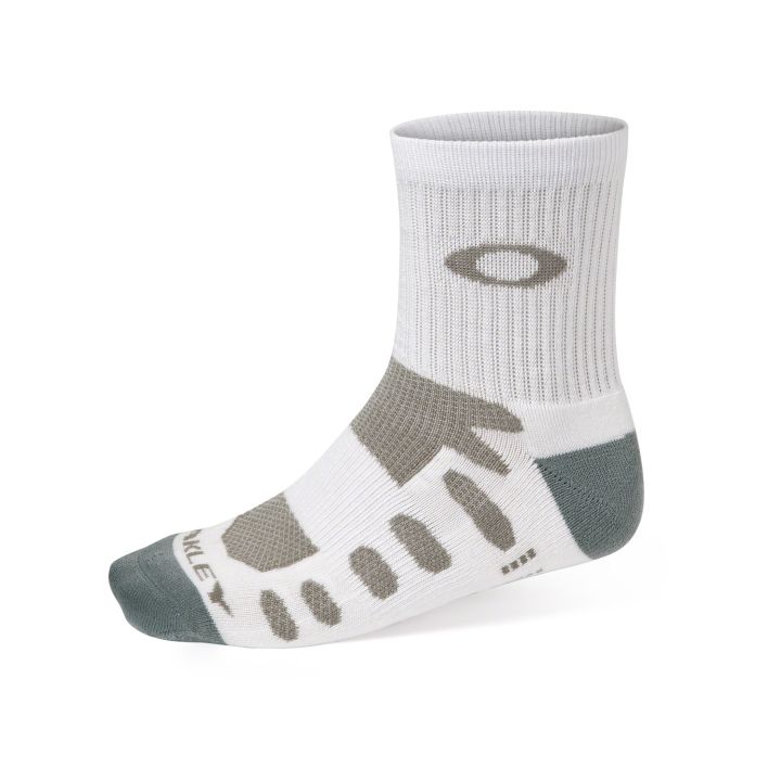 OAKLEY PERFORMANCE TECH HALF CREW SOCK (2 PK) WHITE L