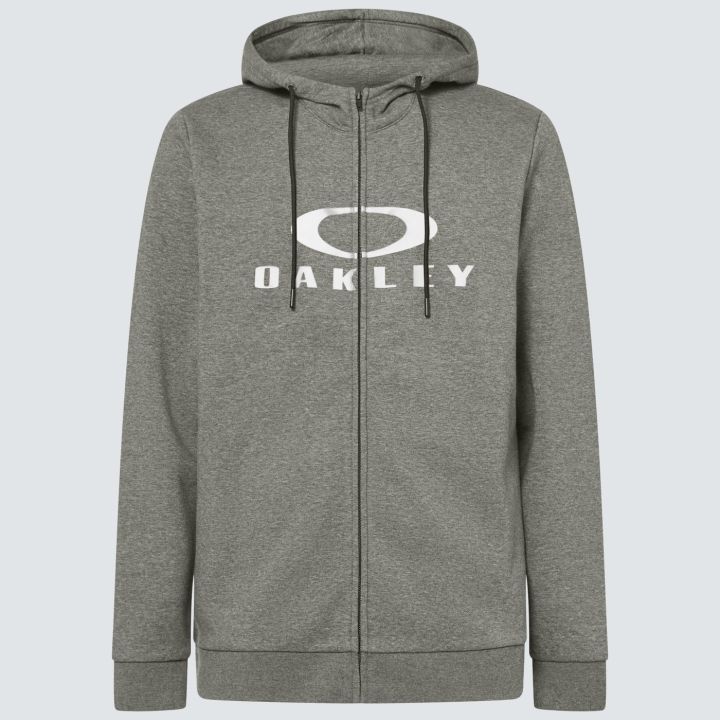 Oakley Bark Full Zip Hoodie 2.0 – New Athletic Grey