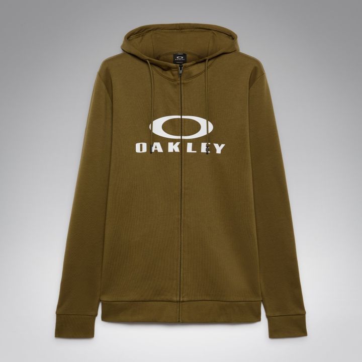 Oakley Bark Full Zip Hoodie 2.0 – Army Green