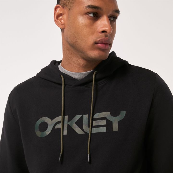 OAKLEY B1B PO HOODIE 2.0 BLACK / B1B CAMO HUNTER XL