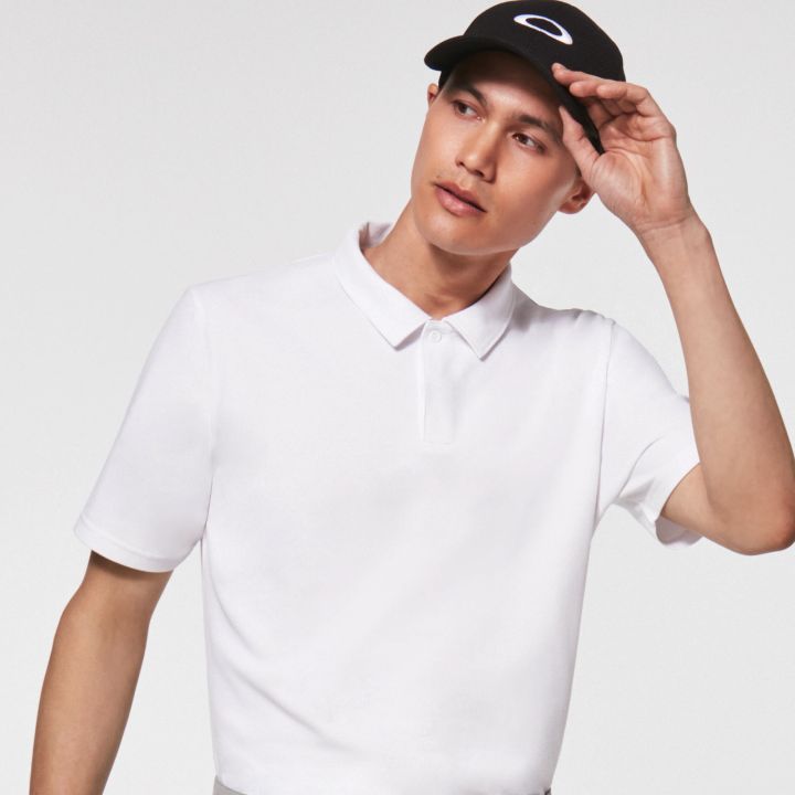 OAKLEY CLUBHOUSE POLO WHITE M