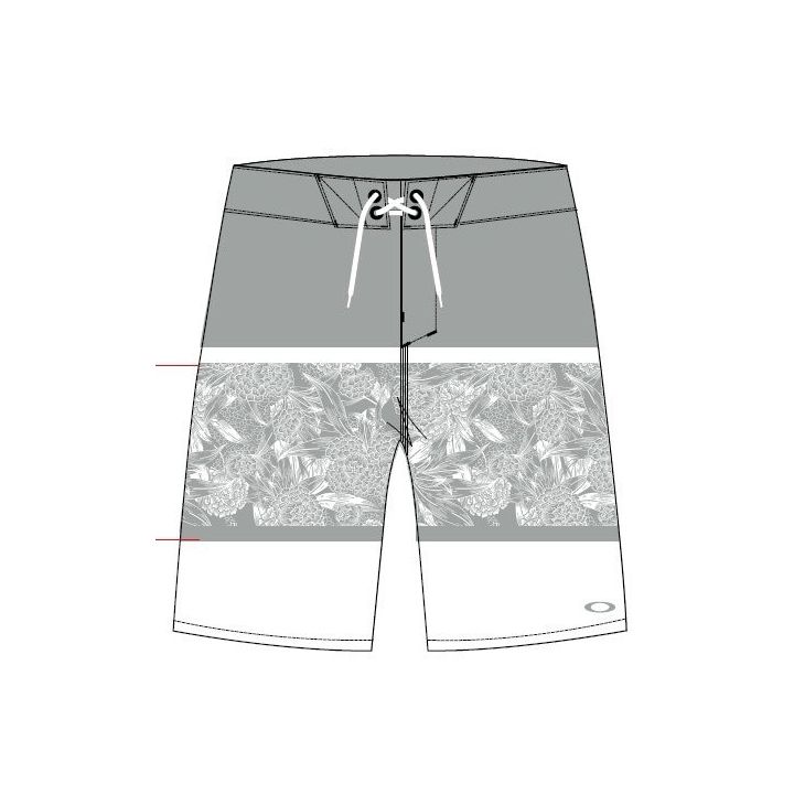 Oakley Flower Stripes Boardshort 21" –