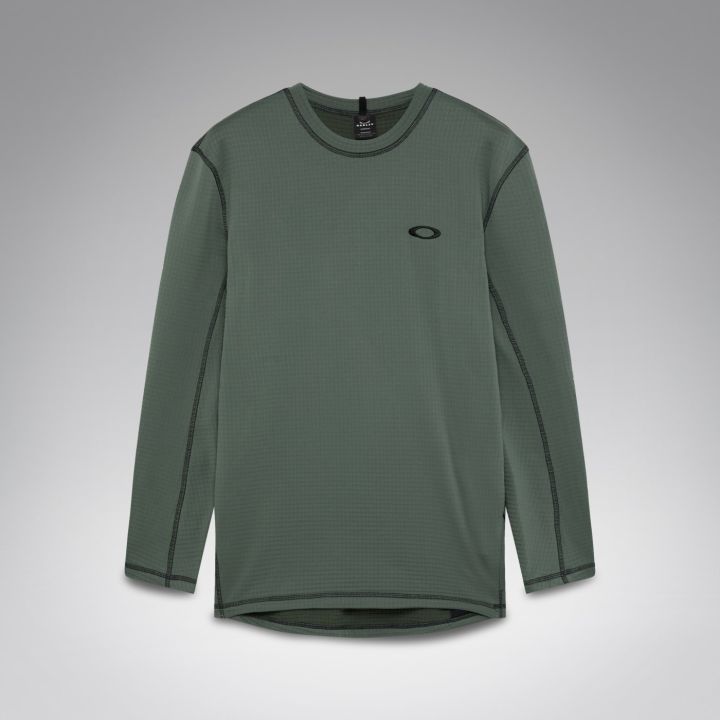 Oakley Seeker Thermal Grid Long Sleeve Jersey – Aviator Green
