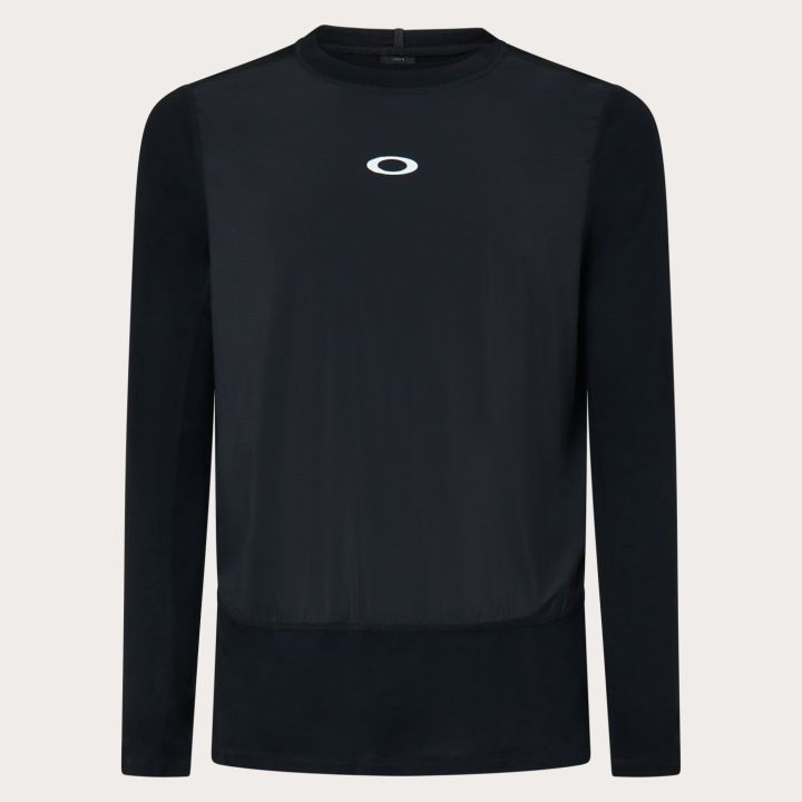 Oakley Seeker Flow Windbreaker Long Sleeve Jersey – Blackout