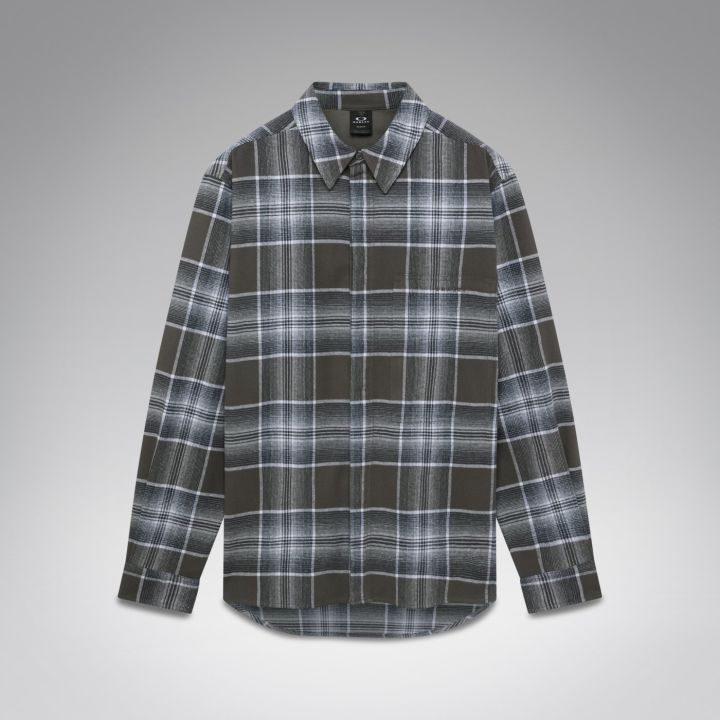 Oakley Oak Plaid Long Sleeve Shirt – Graph/Granit/White Check