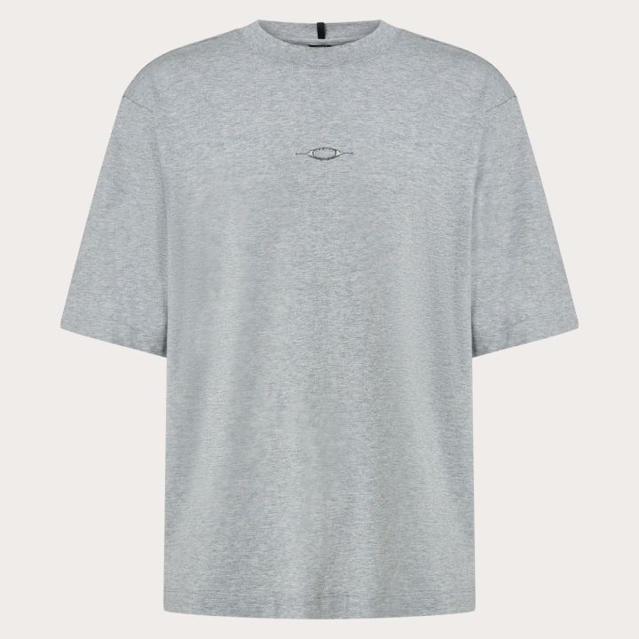 Oakley Stacked Metal Tee – New Granite Heather