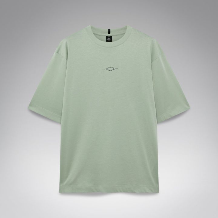 Oakley Stacked Metal Tee – Faded Green