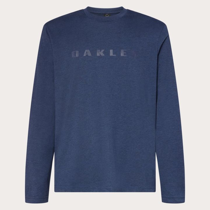 Oakley Bark Long Sleeve T-Shirt – Fathom Heather