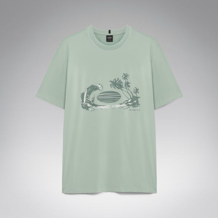Oakley Waterscape Ventura Sun Tee – Faded Green