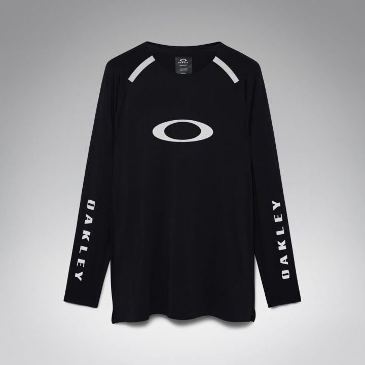 Oakley Maven Scrub Elite Long Sleeve Jersey – Pitch Black