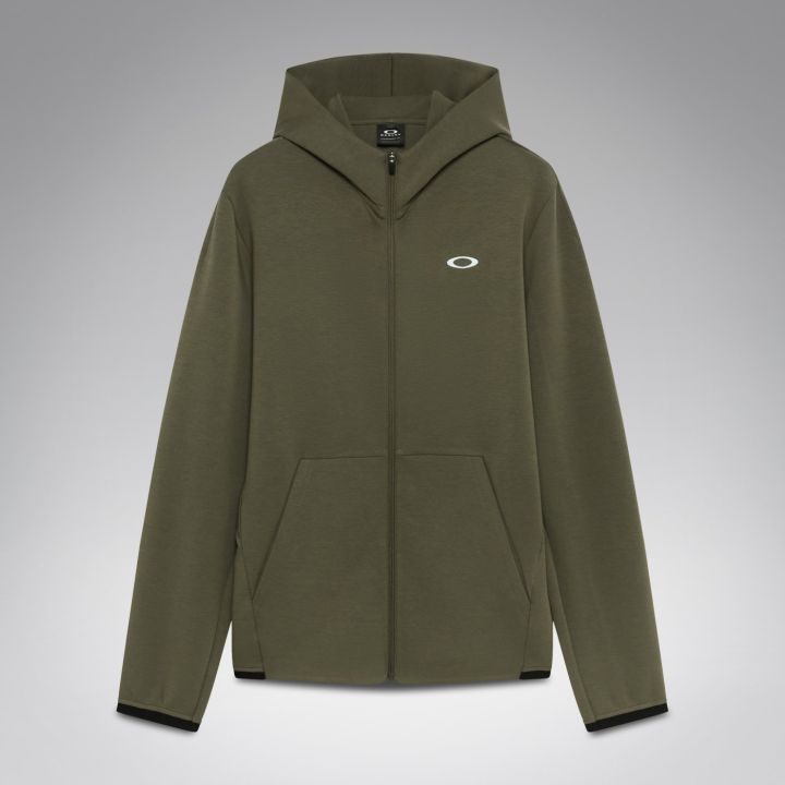 Oakley Edge Force Full Zip Hoodie – Deep Olive