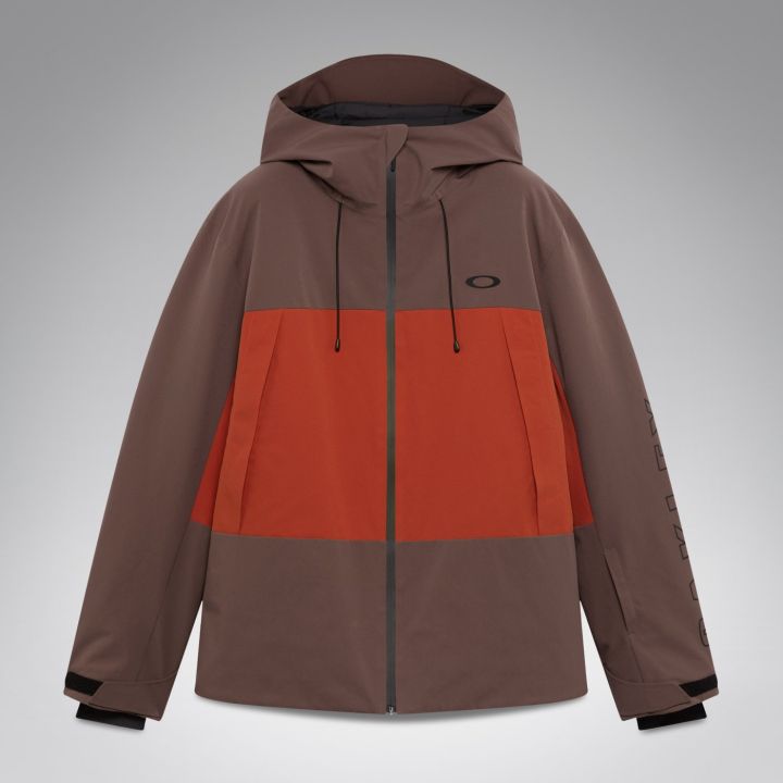 Oakley Timberline Insulated Jacket – Dark Umber/Flame Red