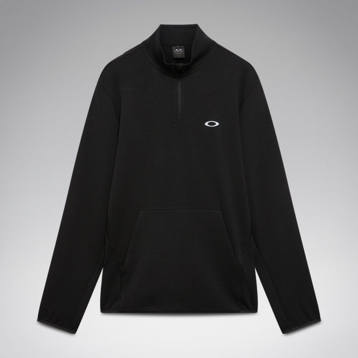 Oakley Edge Force Quarter Zip Sweatshirt – Pitch Black