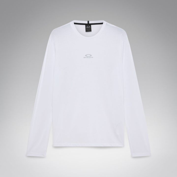 Oakley Edge Force Long Sleeve Tee – White