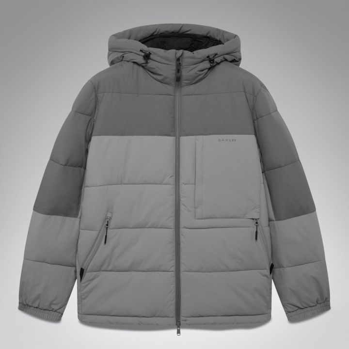 Oakley Tahoe Nxt Puffer Jacket – Cement/Aviator Green