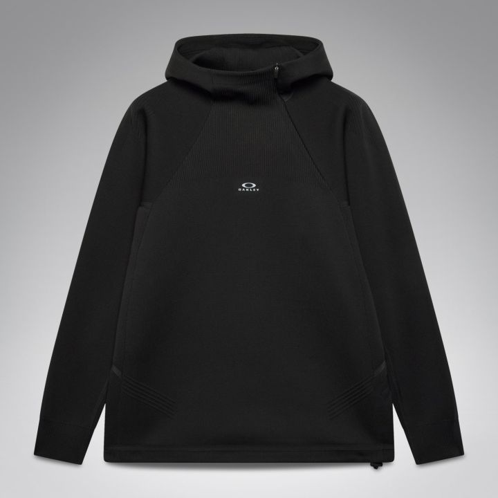 Oakley Latitude Veil Knitted Hoodie – Pitch Black