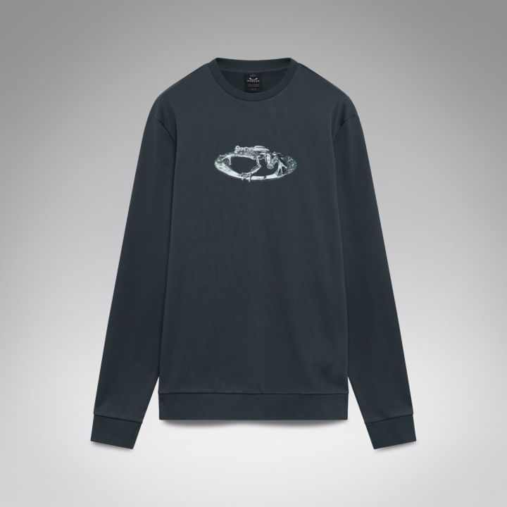 Oakley Animatronic Frog Crewneck – Graphite