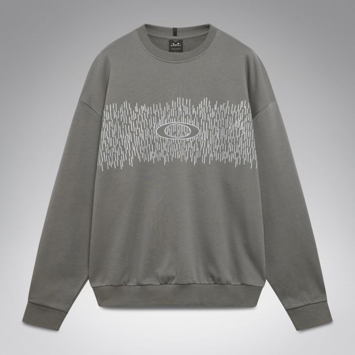 Oakley Rain Camo Crewneck – Granite Gray