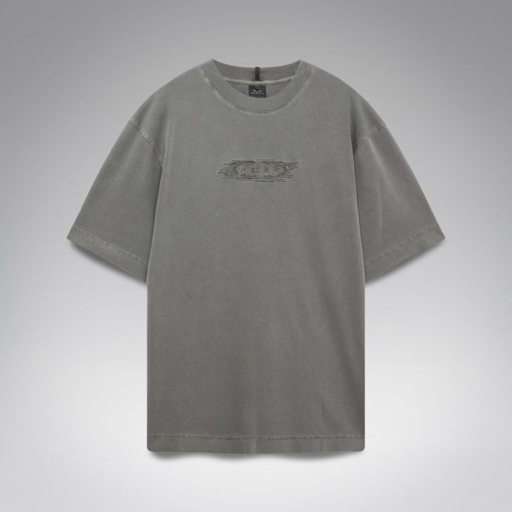 Oakley Echo Mod Embroidered Tee – Granite Gray