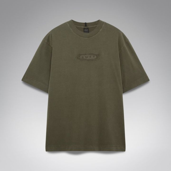 Oakley Echo Mod Embroidered Tee – Deep Olive