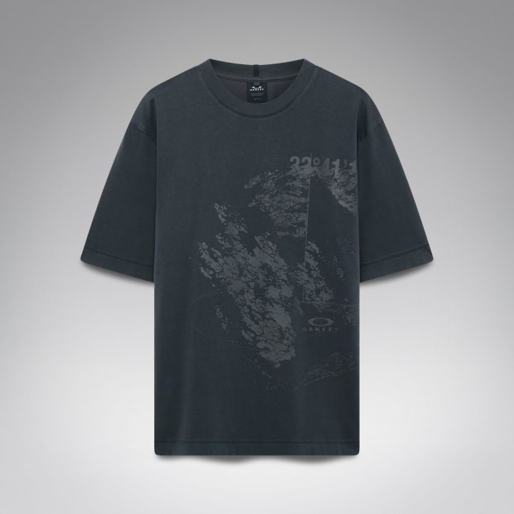 Oakley Origin Map Tee – Graphite