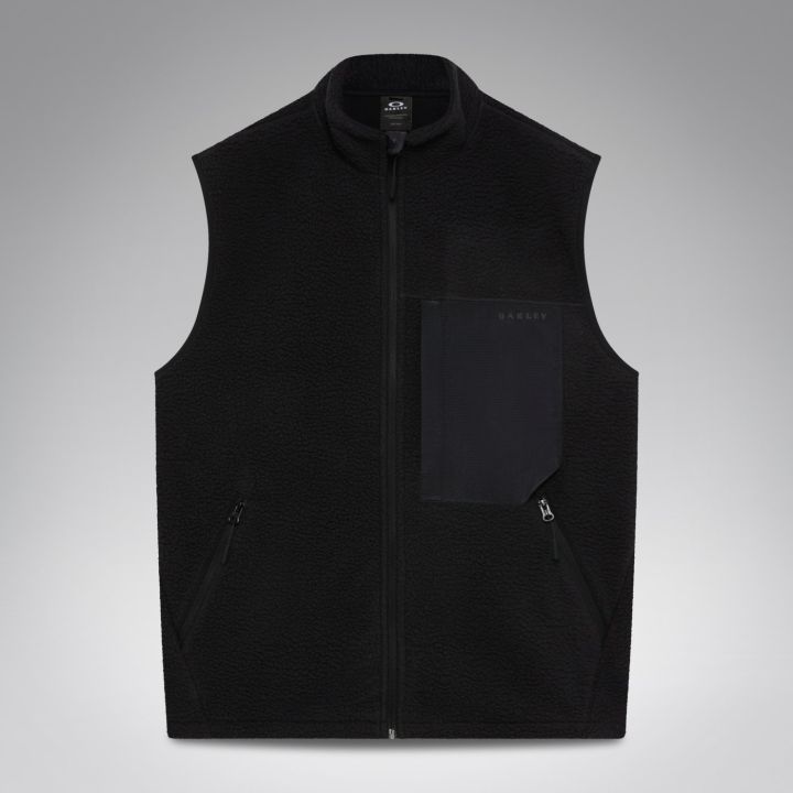 Oakley Snowdrift Sherpa Vest – Pitch Black