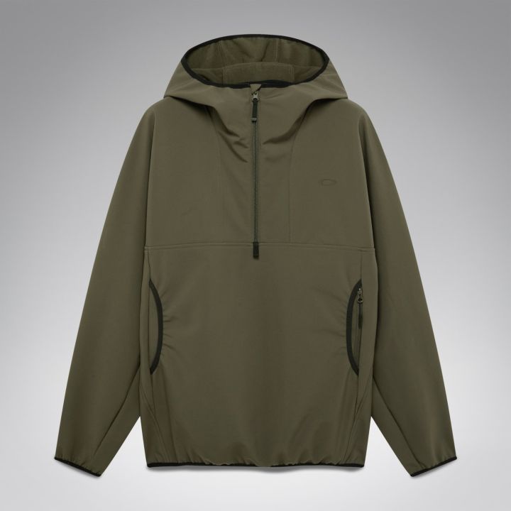 Oakley Wintertide Half Zip Hoodie – Deep Olive