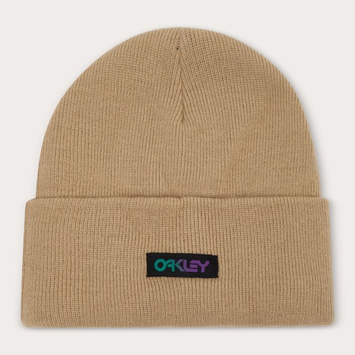 Oakley B1B Gradient Patch Beanie – Pebble