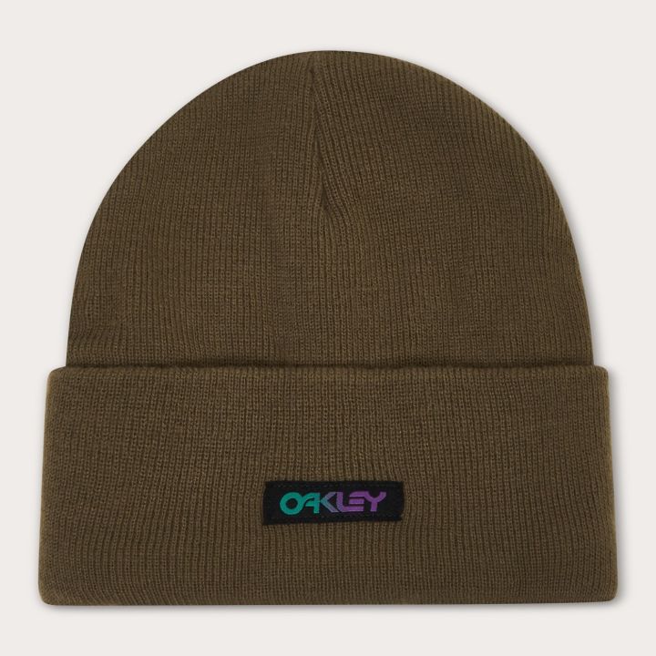 Oakley B1B Gradient Patch Beanie – Army Green