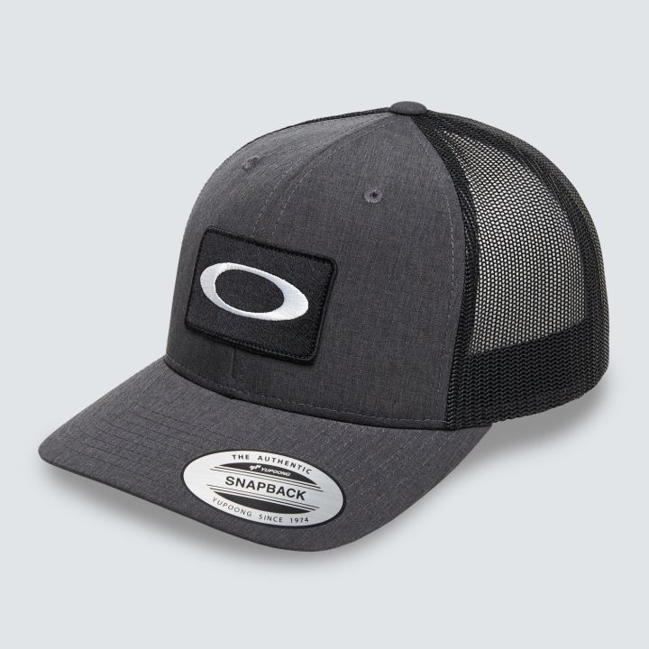 Oakley O Original Patch Trucker – Blackout Dark Heather