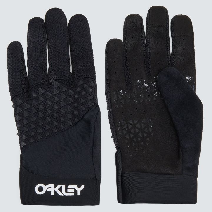 OAKLEY DROP IN MTB GLOVE – BLACKOUT LARGE