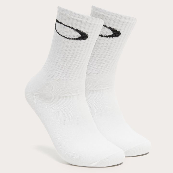 Oakley Ellipse Crew Sock (3PCS) – White