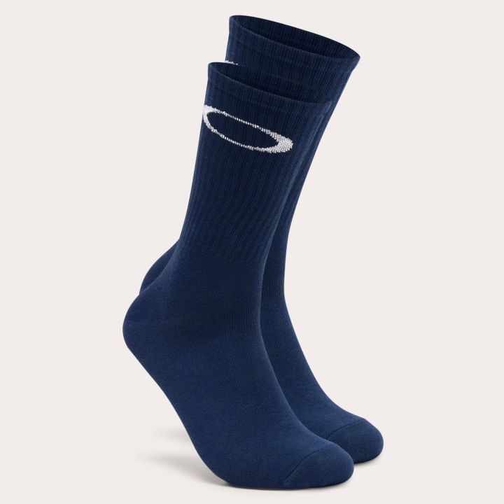 Oakley Ellipse Crew Sock (3PCS) – Abyss/White