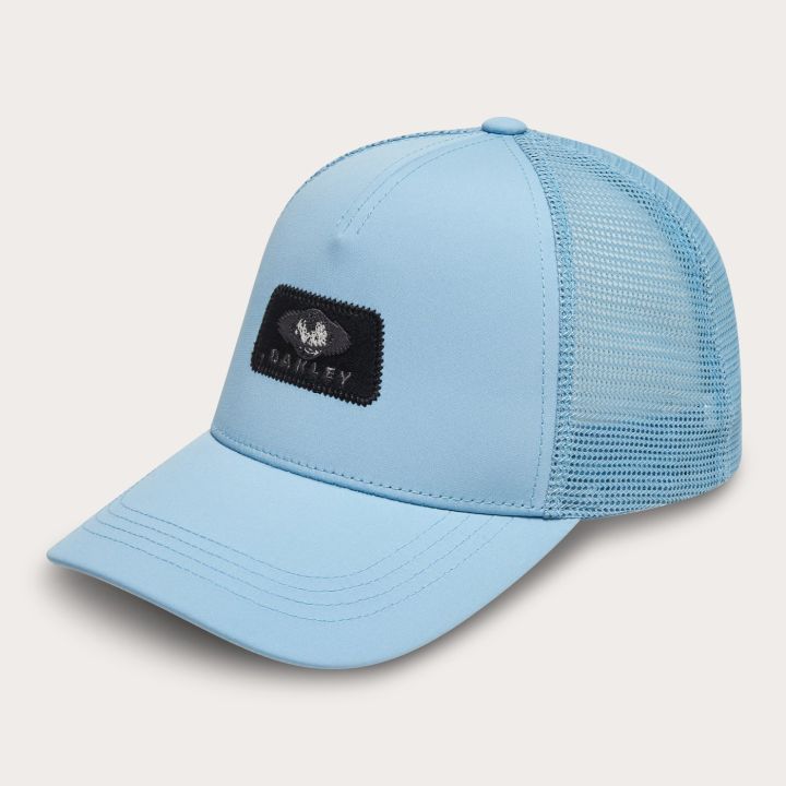 Oakley Patch Ellipse Trucker Hat – Stonewash Blue