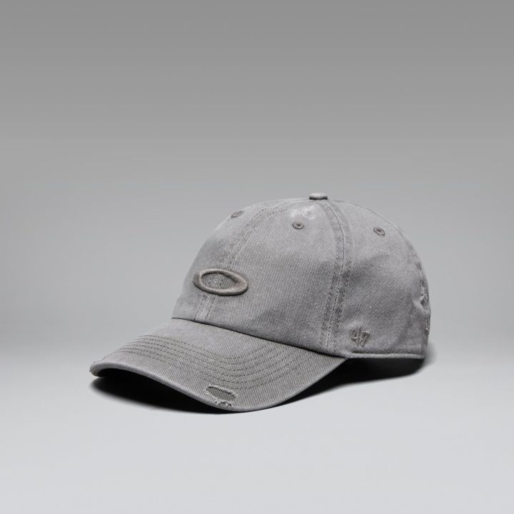 Oakley ‘47 Reserve Distressed Cap – Granite Gray