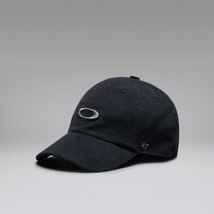 Oakley Remix Corduroy Dad Hat – Pitch Black