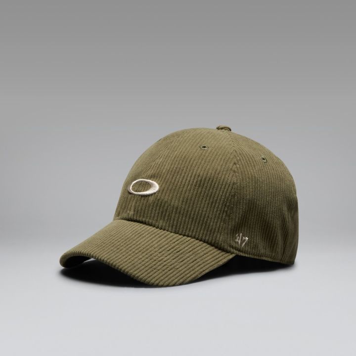 Oakley Remix Corduroy Dad Hat – Deep Olive