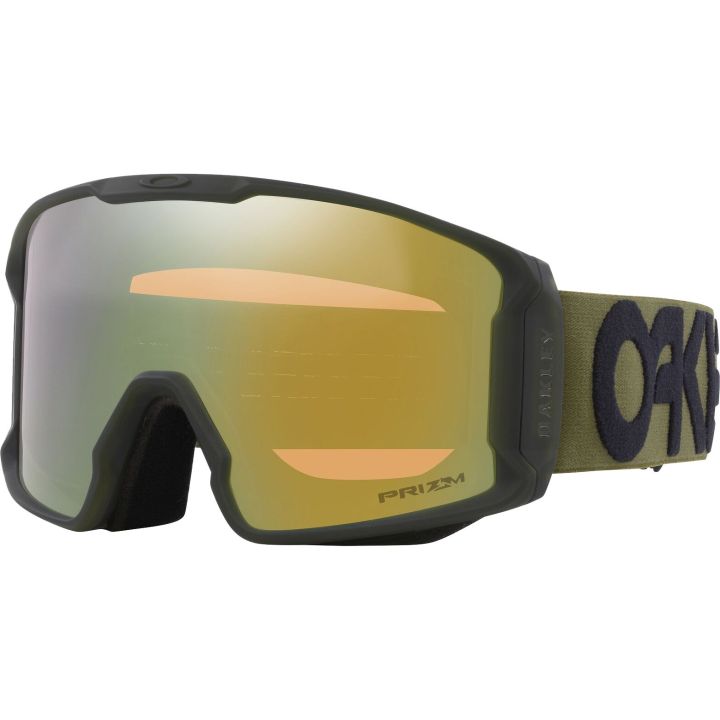 OAKLEY LINE MINER L – MATTE DARK BRUSH / PRZM SNOW SAGE GOLD IRID