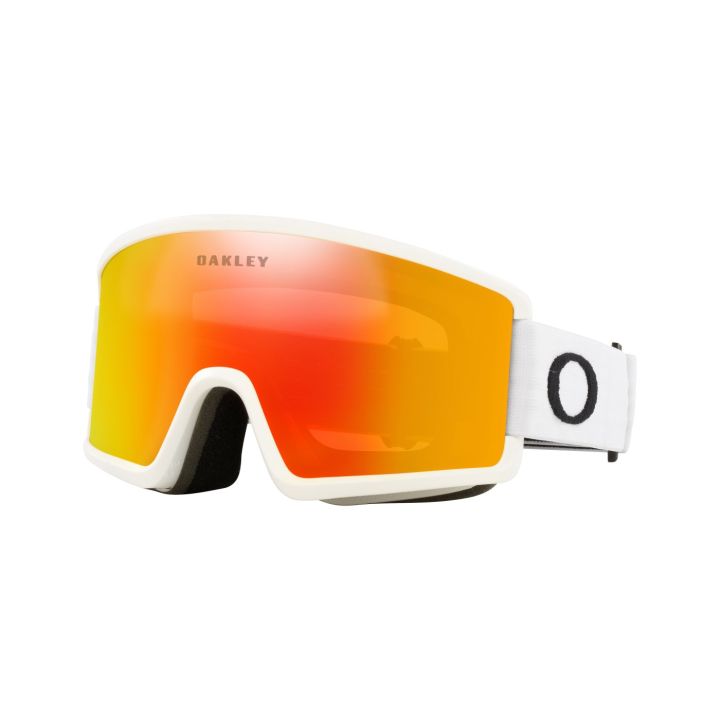 Oakley Target Line M – Matte White / Fire Iridium