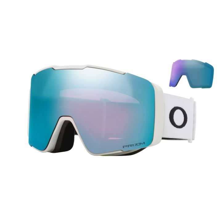 Oakley Line Miner Pro L – Matte White / Prizm Snow Sapphire Iridium