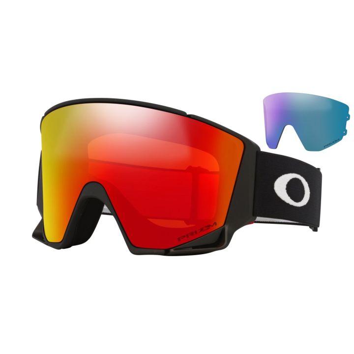 Oakley Flow Scape Af L – Matte Black / Prizm Snow Torch Iridium