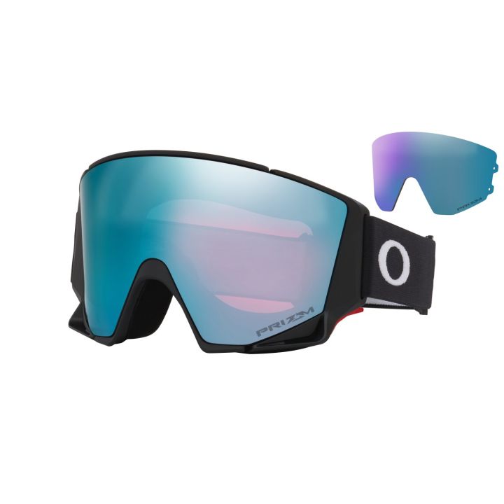 Oakley Flow Scape M – Matte Black / Prizm Snow Sapphire Iridium + Prizm Snow Iced Iridium
