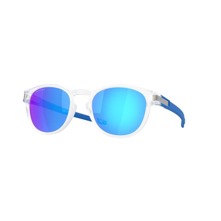 Oakley Latch – Matte Clear / Prizm Sapphire