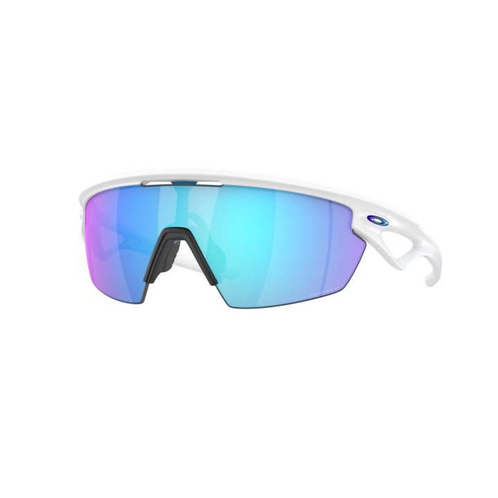 Oakley Sphaera – Matte White / Prizm Sapphire Polarized