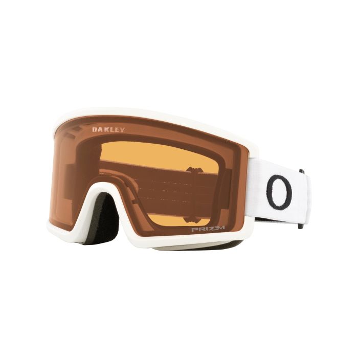 Oakley Target Line L – Matte White / Prizm Snow Persimmon