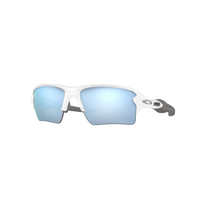 Oakley Flak 2.0 XL – Polished White / Prizm Deep Water Polarized